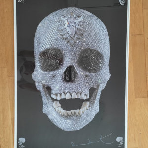 "For the Love of God" Beyond Believe Poster I - Signed  /  Damien Hirst