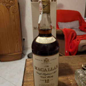 Macallan 12 Year Old Sherry Wood Single Malt Scotch Whisky, 1L, 43%