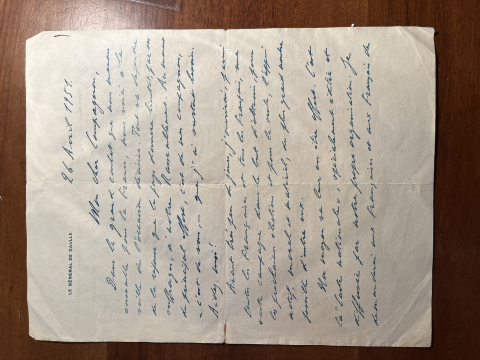 
															lettre manuscrite
														