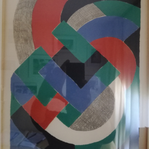 lithographie signée Sonia Delaunay