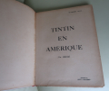 
															Bande Dessinée Tintin en Amérique , première édition
														