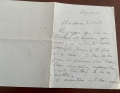 
															Lettres manuscrites Judith Gautier
														