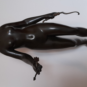 Diane Chasseresse bronze Houdon