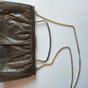 Sac a main Dior vintage reptile