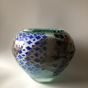 vase Novaro verre soufflé