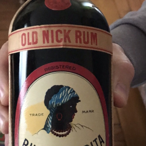 1 bouteille old nick rhum Negrita Bardinet Bordeaux