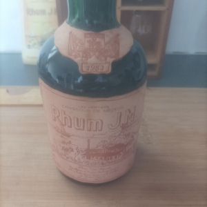 Rhum JM 15 ans d'âge 1983 étiquette cuire en coffret