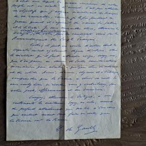 courrier general de gaulle 19/10/1948