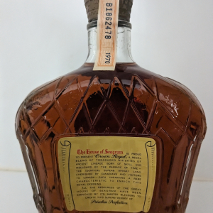 Crown Royal whisky 1970