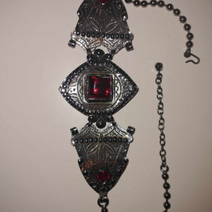 Collier signature Gaultier vintage ethnic stones