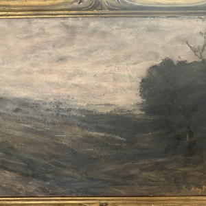 Auguste Pointelin, paysage du Jura, pastel