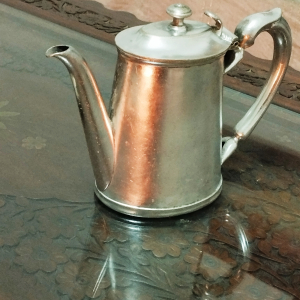 Cafetière Chridtofle. Métal argenté