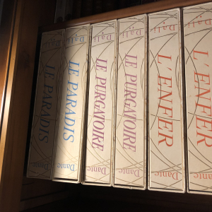 LA DIVINE COMEDIE EDITION LES HEURES CLAIRES LITHOGRAPHIES DALI 6 volumes