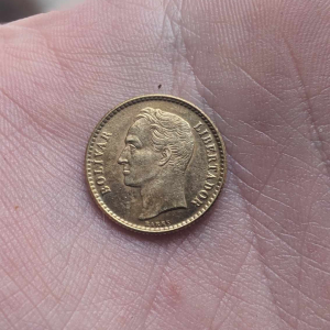 50 centimos Bolivar Venezuela 1954