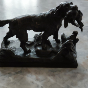 Bronze animalier de Lecourtier