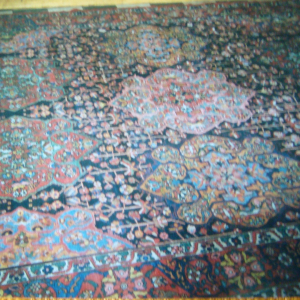 tapis ancien  de 3,76 sur 3,12m tapis d'iran origine ERMENIBAFF