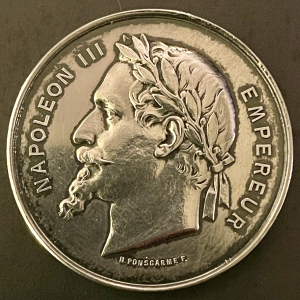Médaille Napoleon III exposition universelle de Paris 1867