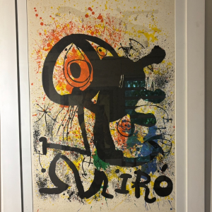 Lithographie Miro