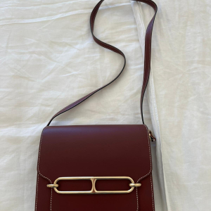 Sac Rouli Hermès bordeaux très bon état