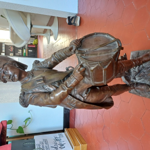 statue bronze Henri Dumaige