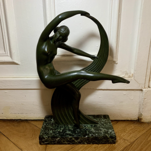 Danseuse bronze art déco