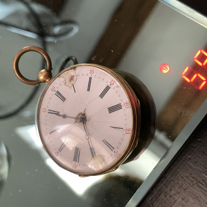 Montre à gousset en or 59 grammes