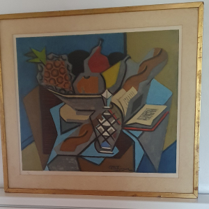 Estampe pochoir Metzinger