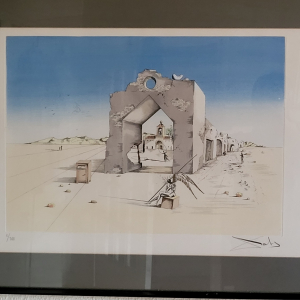 Lithographie signée Salvador Dali