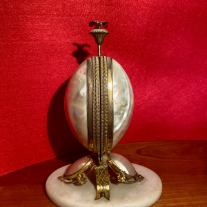 Palais Royal Mother of Pearl & Brass Watch Stand, Napoleon III