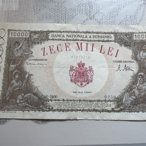 Billet 10 000 lei 1946