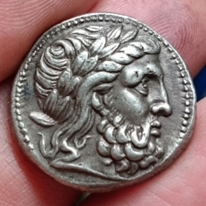 TETRADRACHME DE PHILIPPE II - AMPHIPOLIS/ MACEDOINE