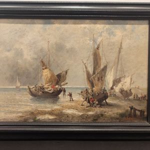 tableau scene maritime