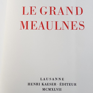 Le Grand Meaulnes