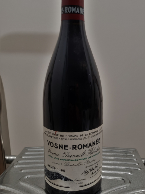 
															Vosne Romané 1999
														