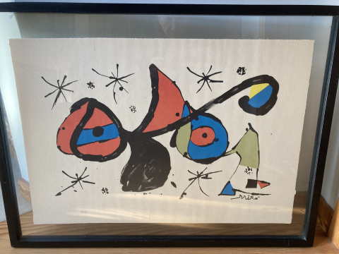 
															Lithographie Le Papillon de Miro
														