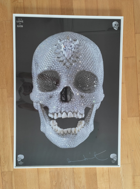 
															"For the Love of God" Beyond Believe Poster I - Signed  /  Damien Hirst
														