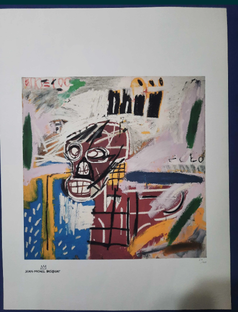 
															Lithographie Jean Michel Basquiat
														