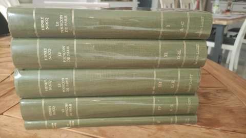 
															Le Poinçon de Paris - Henri Nocq - 5 volumes
														