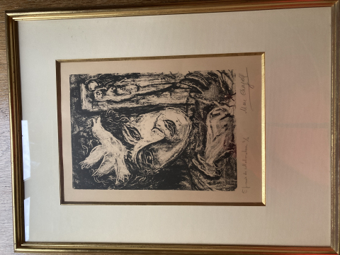 
															Gravure signée Chagall
														