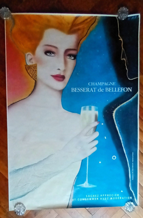 
															Affiche par RAZZIA "CHAMPAGNE BESSERAT DE BELLEFON
														