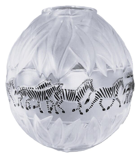 
															Vase Lalique Tanzanie Zebra
														