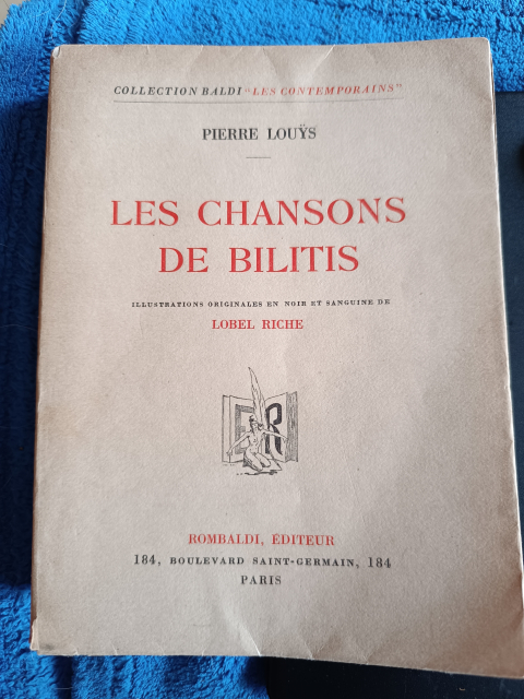 
															Les chansons de Bilitis
														