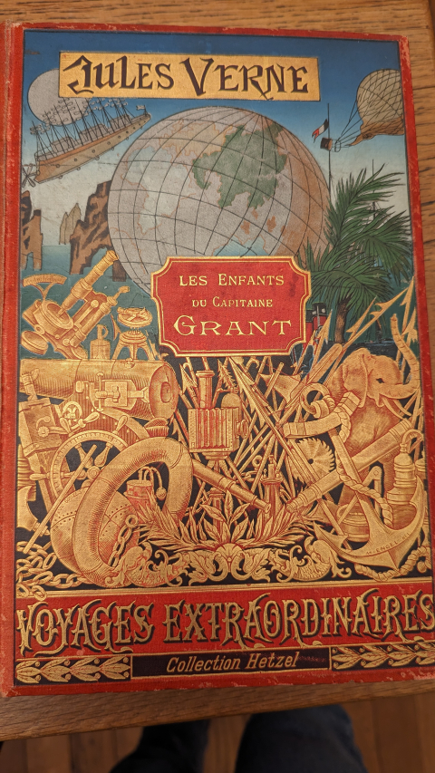 
															Jules Verne, voyages extraordinaires, les enfants du capitaine Grant
														