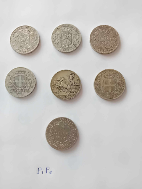 
															pieces de monnaie
														