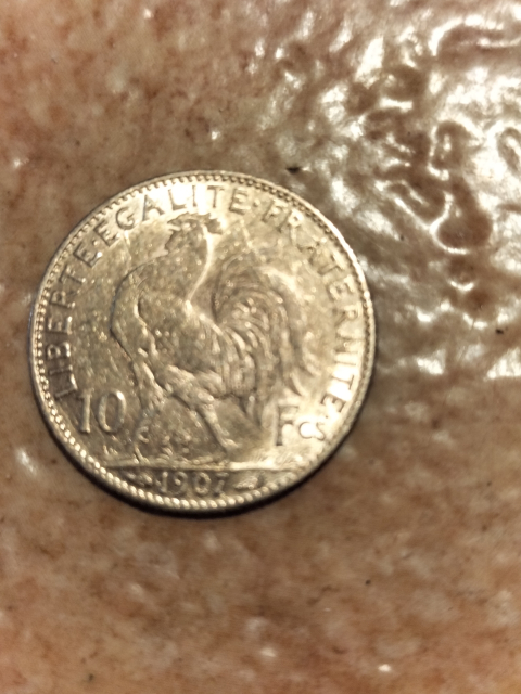 
															10 francs or coq 1907
														