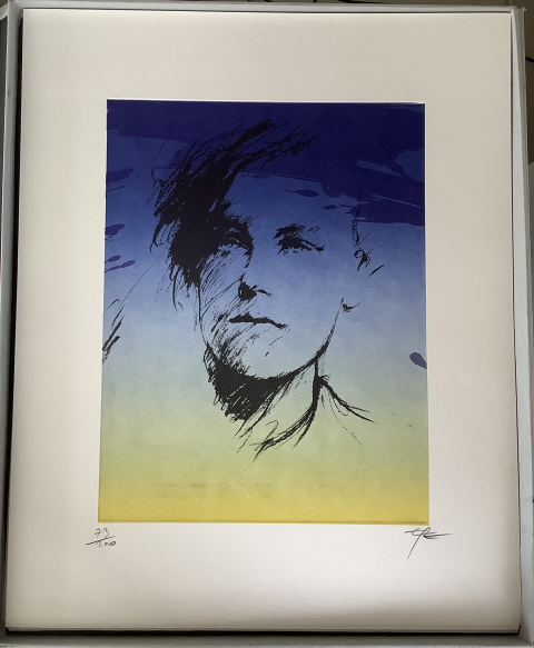 
															Lithographie Regard Arthur Rimbaud n’ 073 /200
														