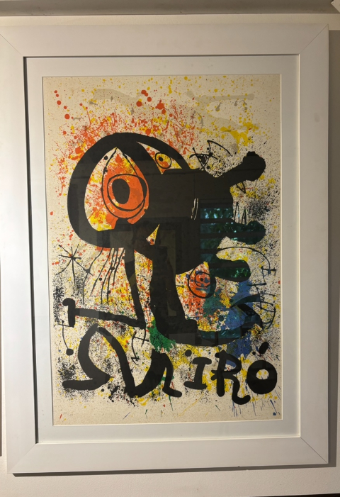 
															Lithographie Miro
														