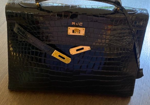 
															Sac hermes Crocodile
														