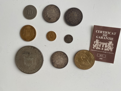 
															Pièces de monnaie
														