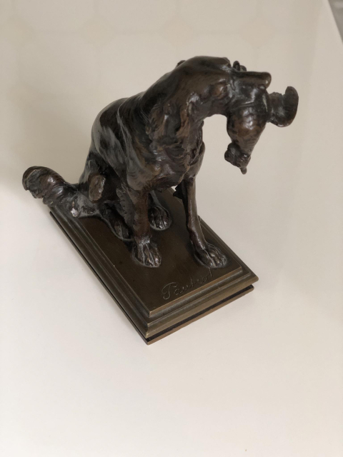 
															Sculpture bronze chien PAUTROT
														